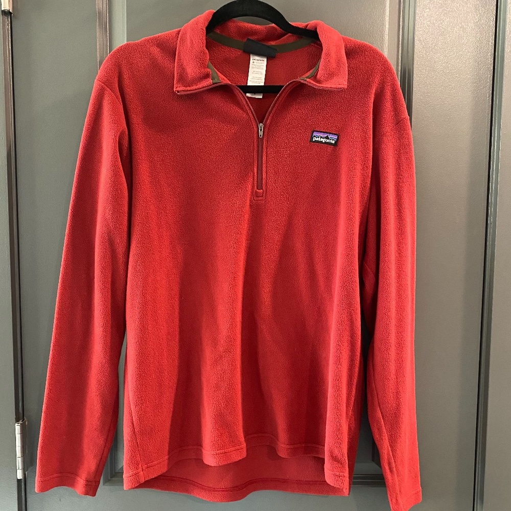 Red Patagonia Fleece